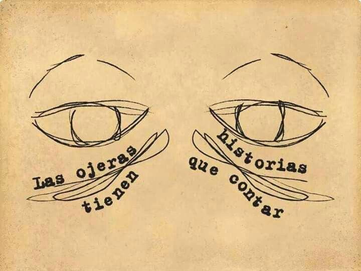 Carta 6, tus ojeras