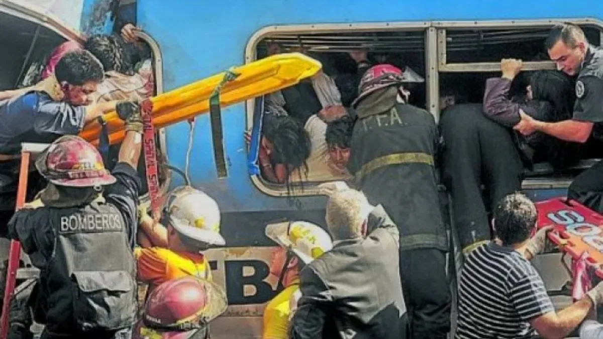 Descarrillo una formación del Tren San Martín y me acordé de la Tragedia de Once