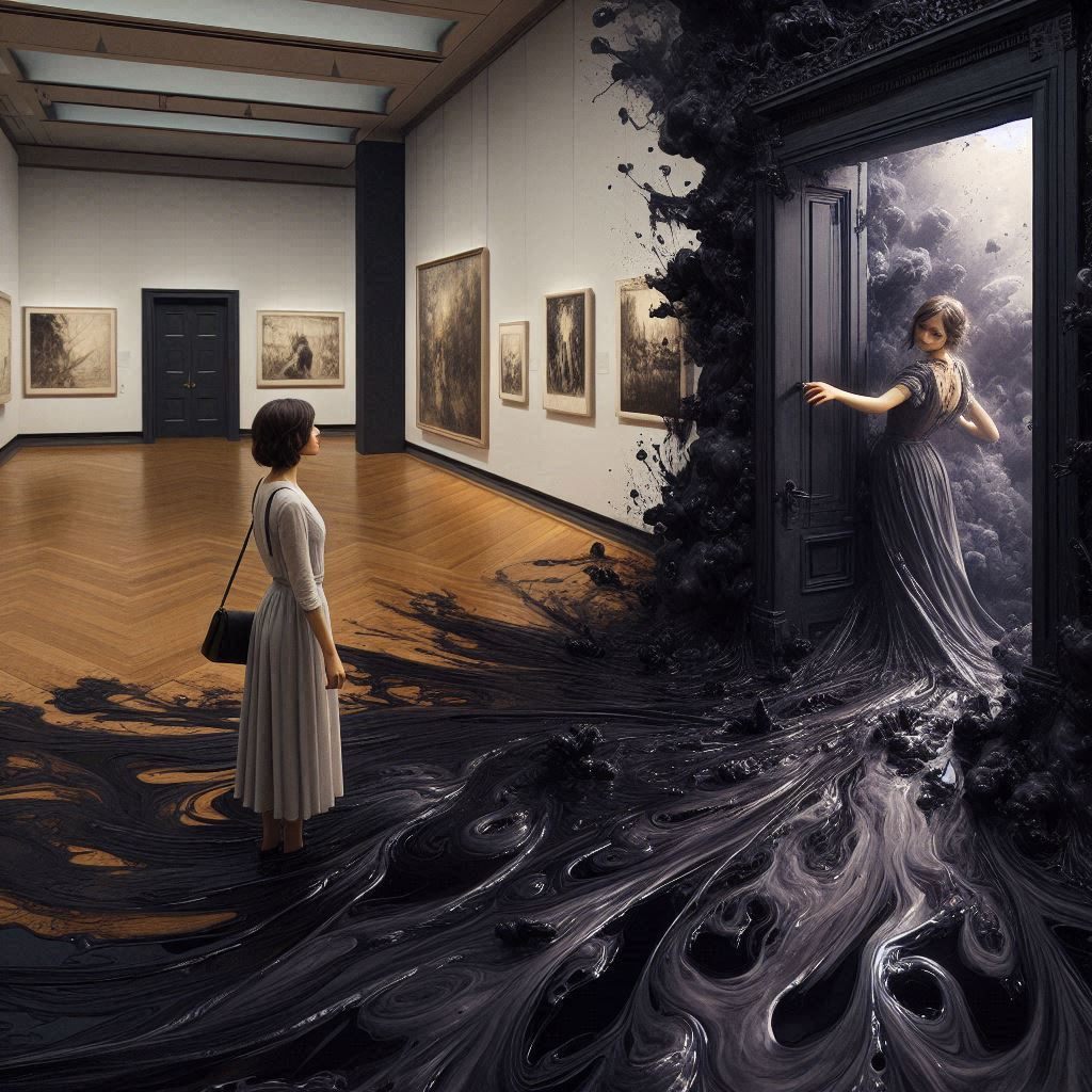 El museo: del arco amarillo, para Sofía número II.