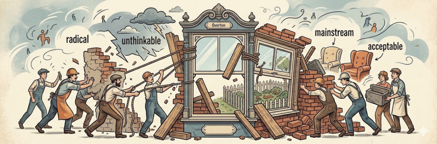 La Ventana de Overton está mal dibujada