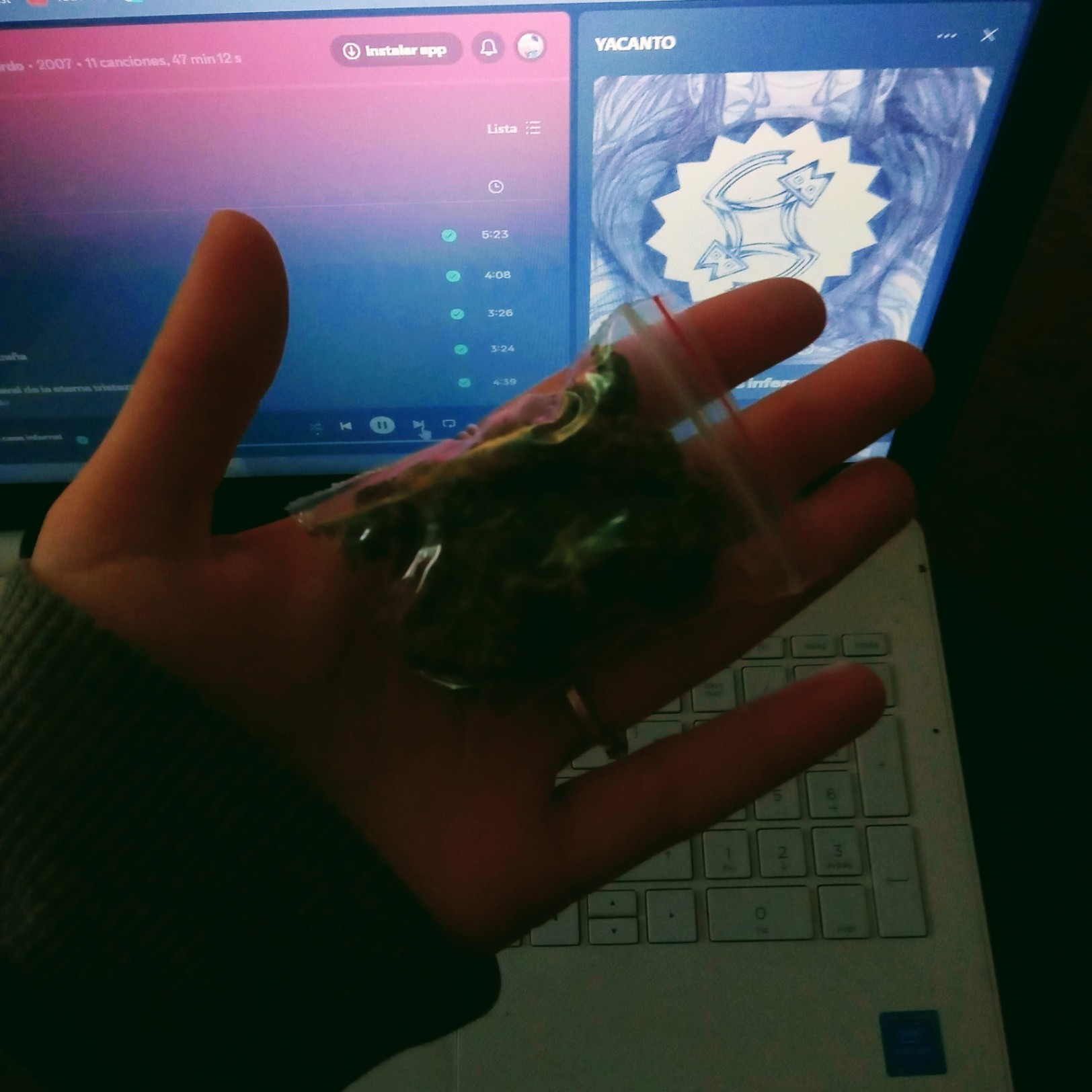 mi primera pegada 