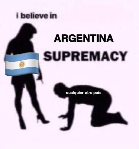 ¿de que condiciones me estás hablando? alejate de mi país, cipayo