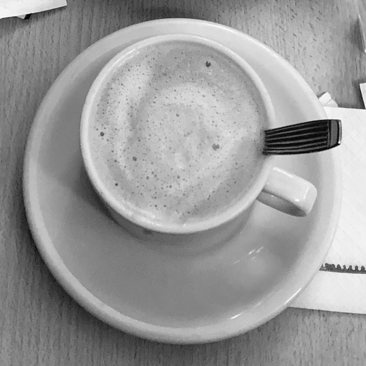 Café con sabor a óxido.