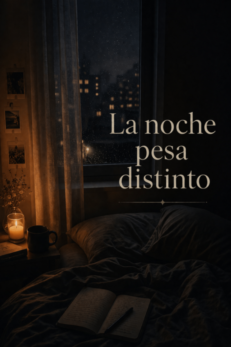La noche pesa distinto