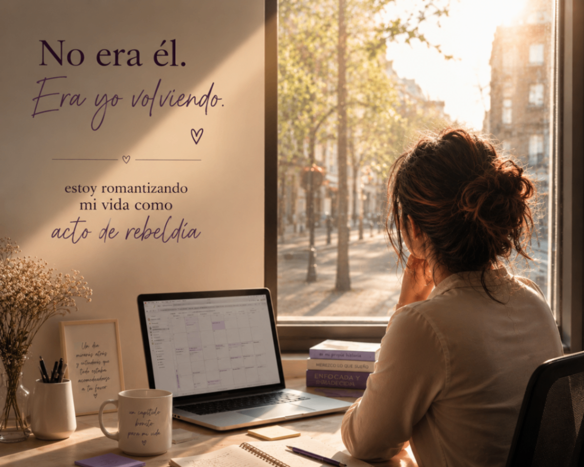 No era él. Era yo volviendo