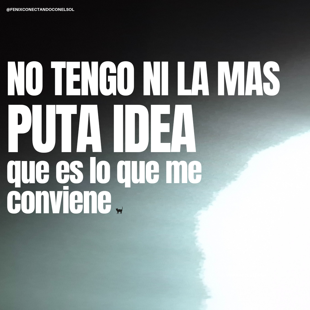 No tengo ni la mas puta idea 