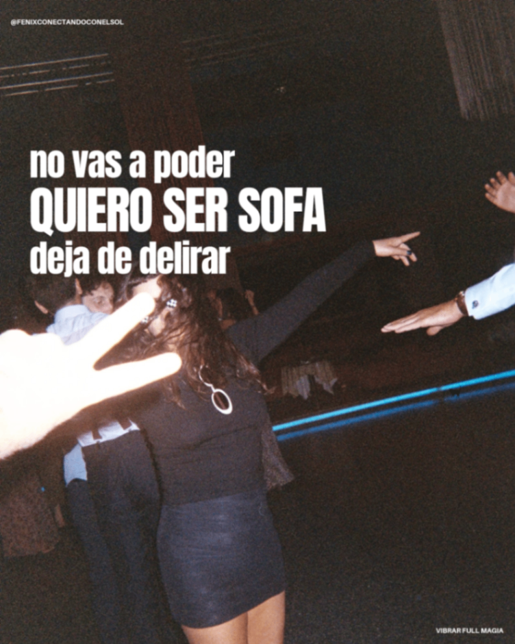 Quiero ser Sofa