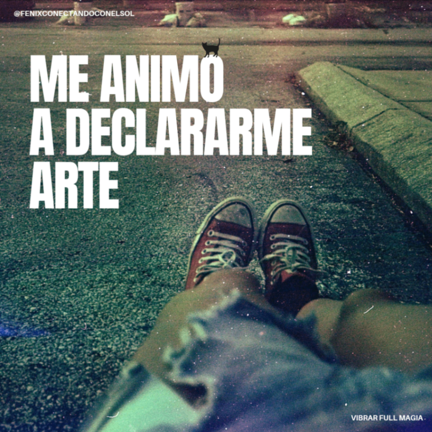 Me animo a declararme arte