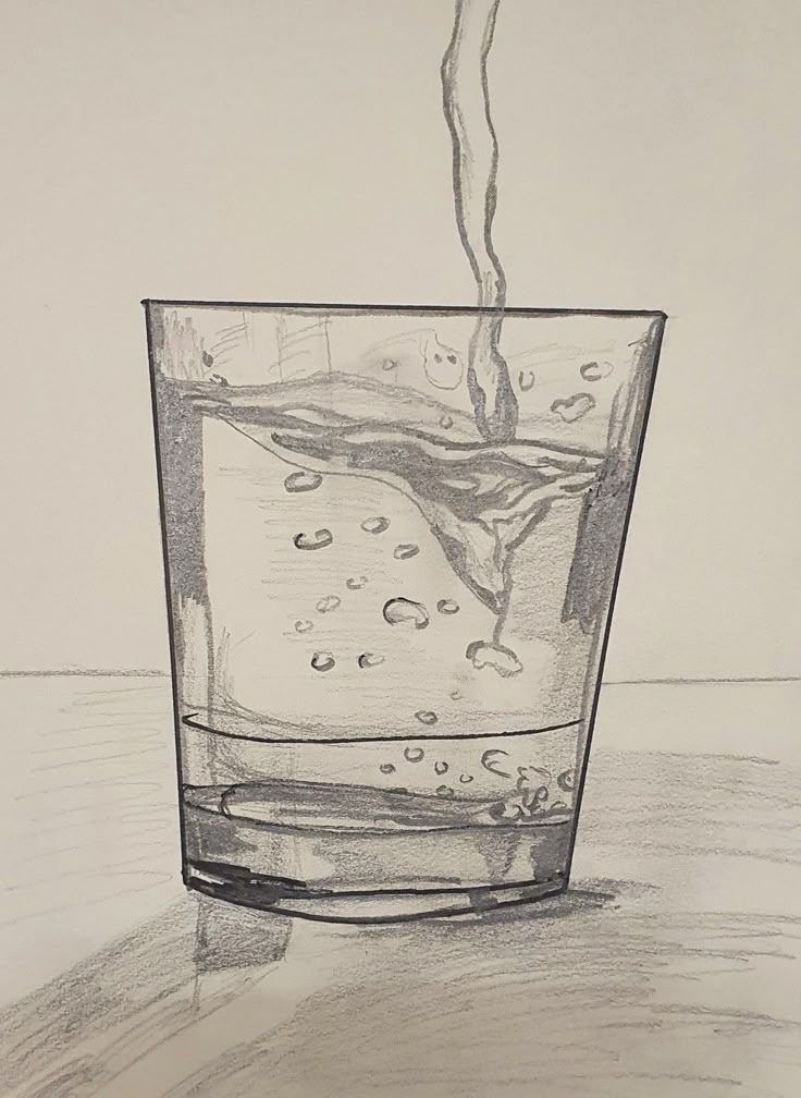 grietas en el fondo del vaso
