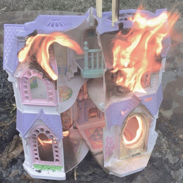 mi casa se estaba incendiando