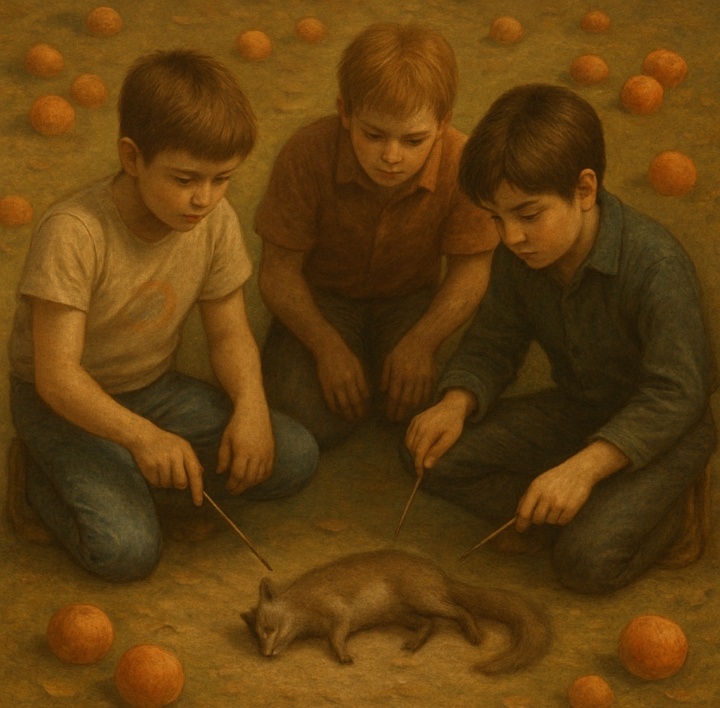 Duraznos caídos