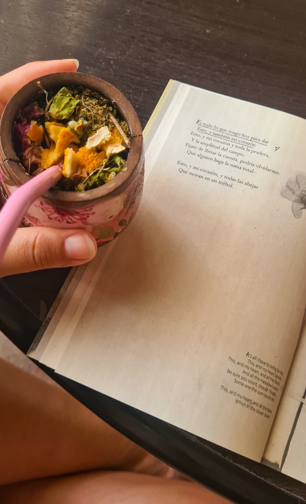 Quiero vivir sin que tenga que haber un motivo para hacerlo