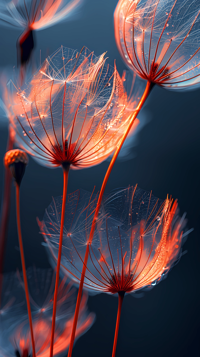 Una flor extraña y hermosa 