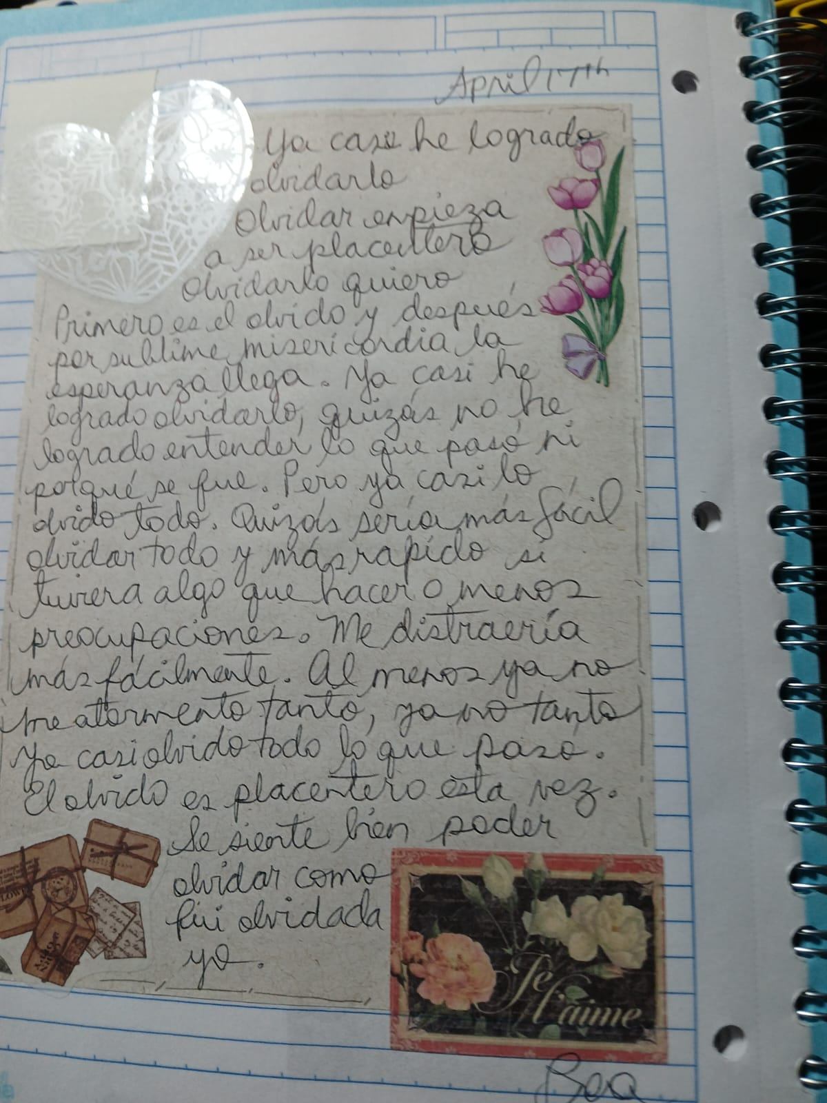 Olvidaré como fui olvidada