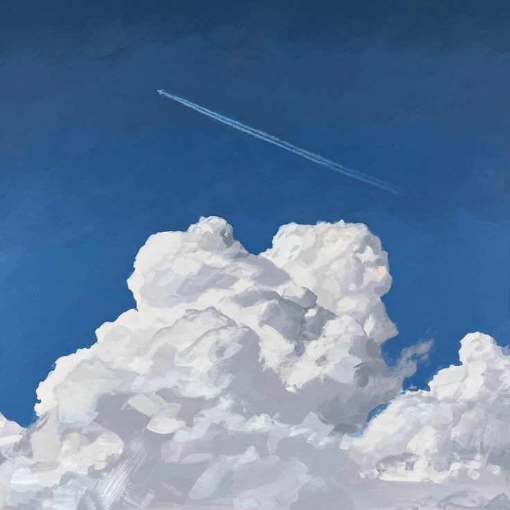 Vi en las nubes tiempos mejores 