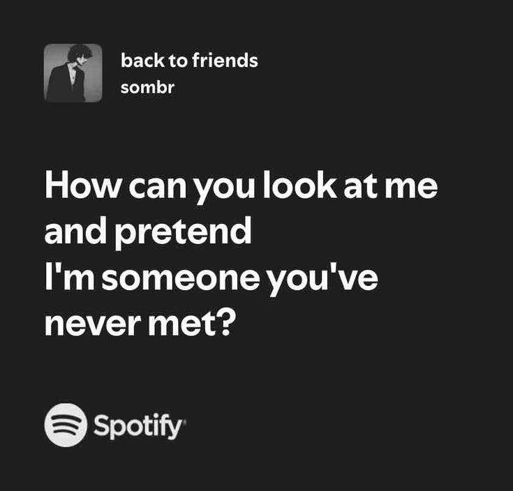 Back to friends