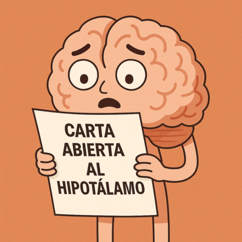 Yo no me enamoré, fue mi hipotálamo