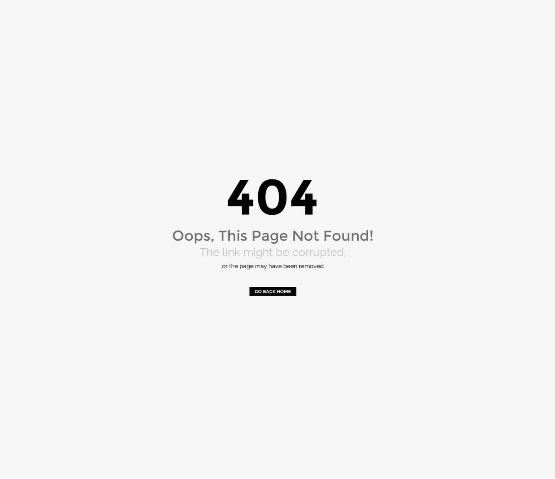 404 NOT FOUND