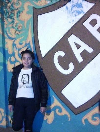 Te alenté llorando, hoy te abrazo campeón 