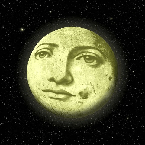 La luna ocupada