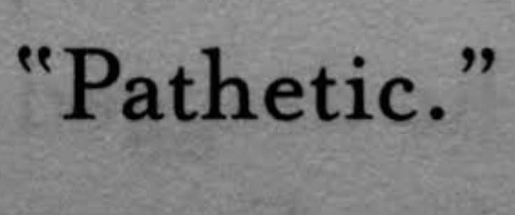 "Patetica"