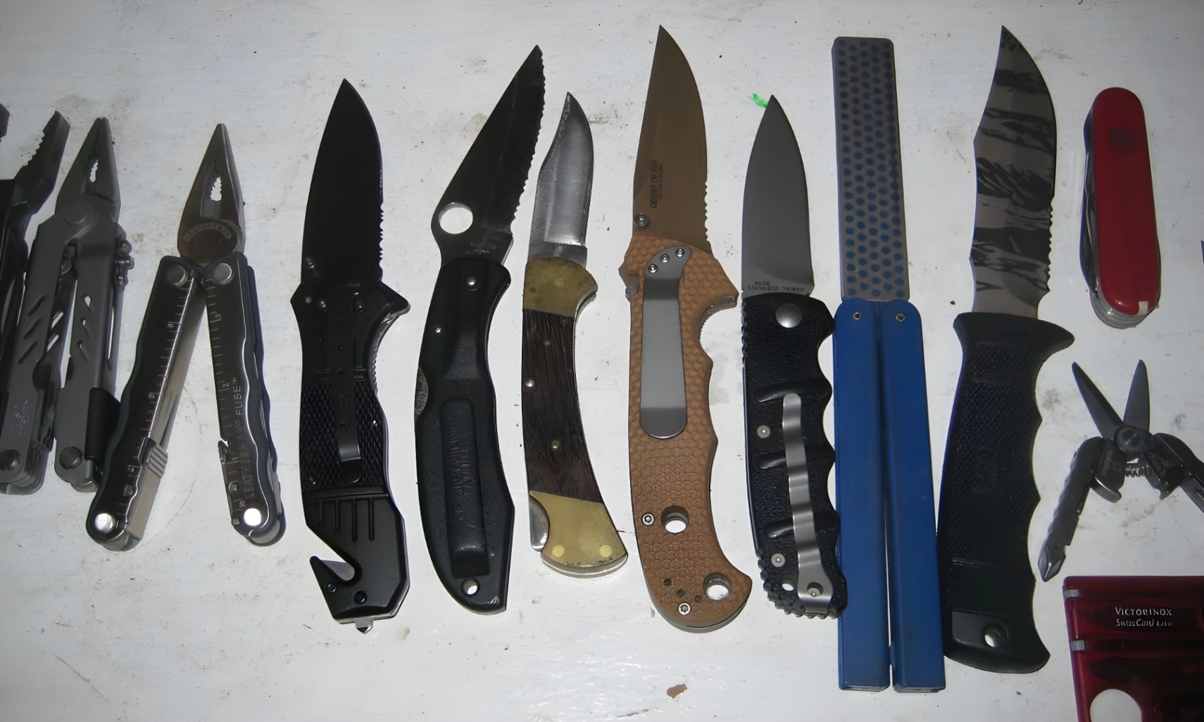 No tuve que coserme. 