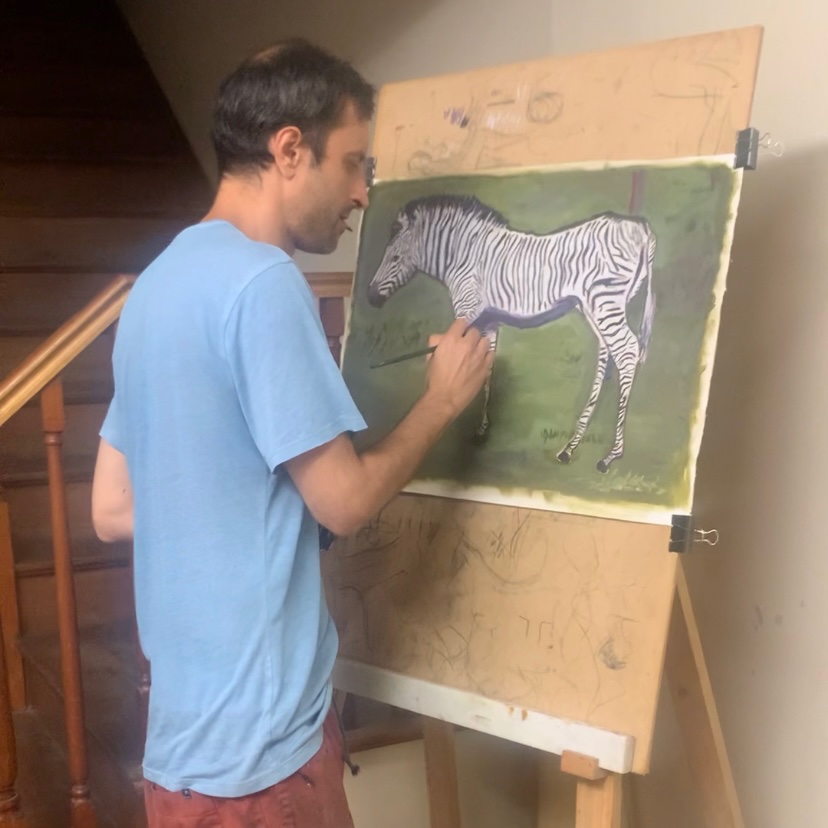 Taller de pintura en lo del maestro
