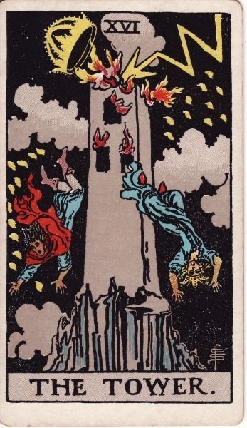 La destrucción y el renacer .  La Torre XVI