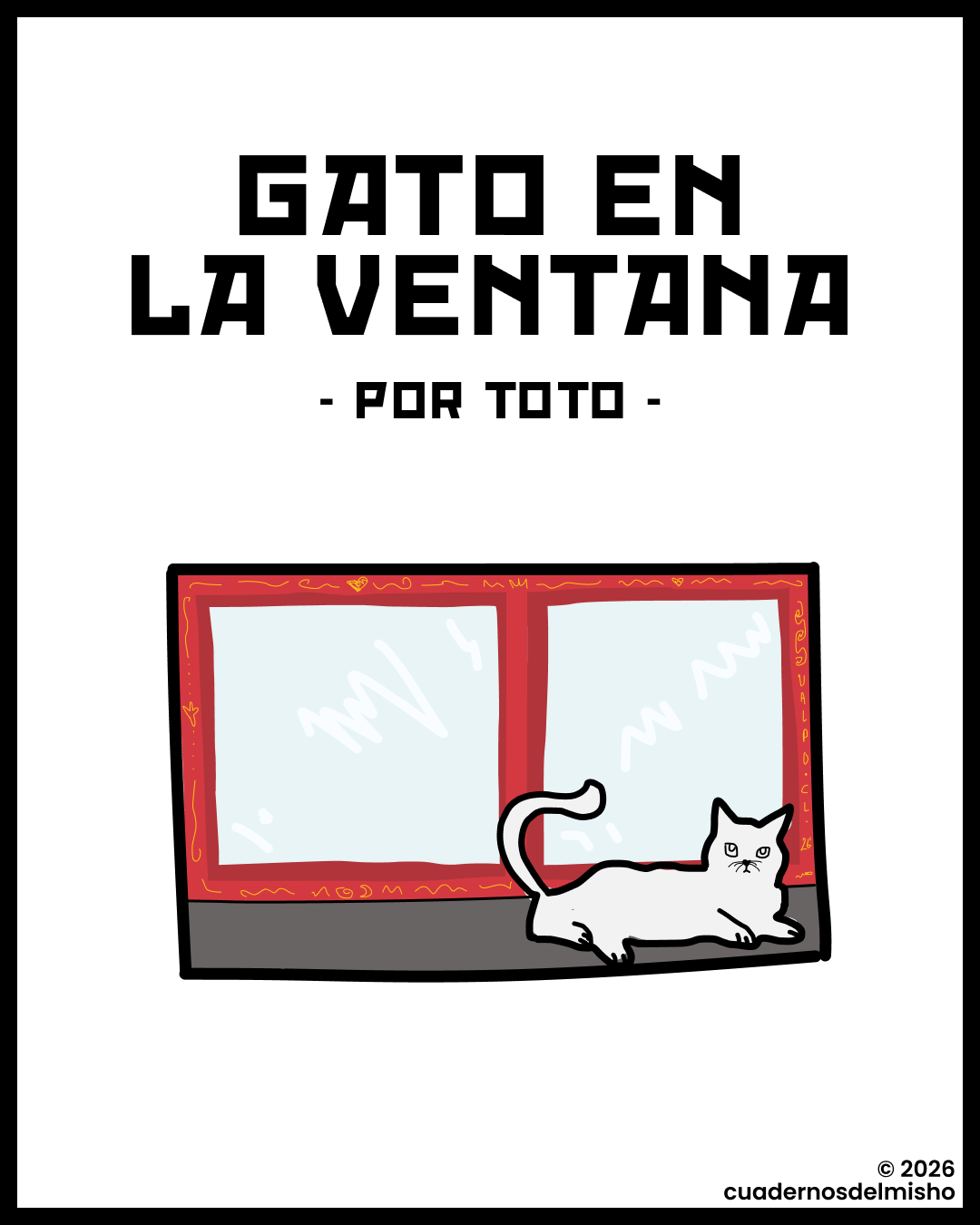 Gato En La Ventana