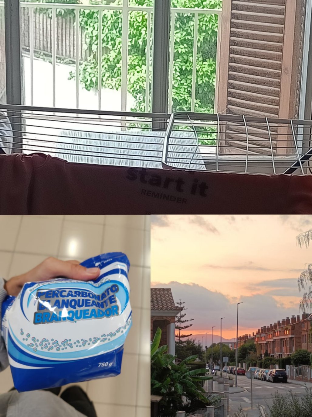 la colada del lunes es de blanco