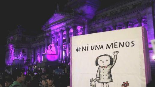 sobre el aniversario de #NiUnaMenos 