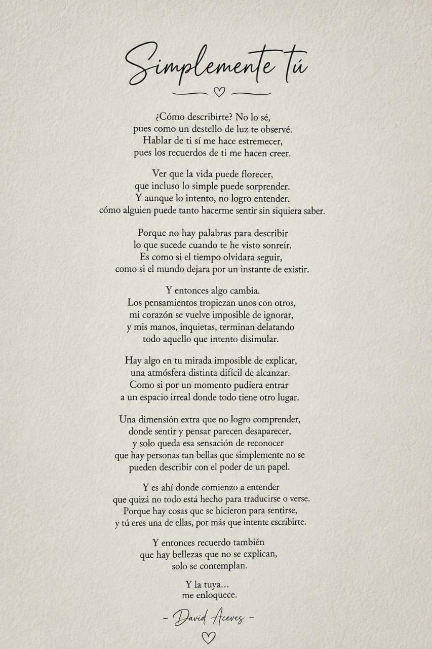 SIMPLEMENTE TÚ 