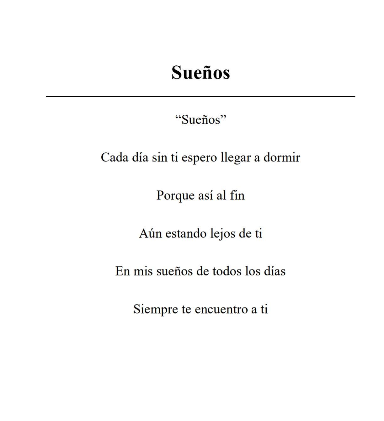 Sueños