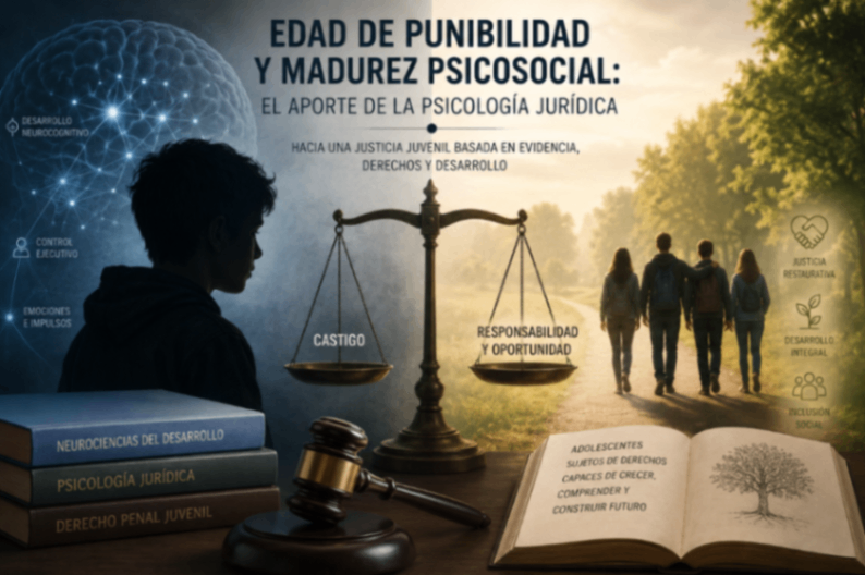 EDAD DE PUNIBILIDAD Y MADUREZ PSICOSOCIAL: EL APORTE DE LA PSICOLOGIA JURIDICA.