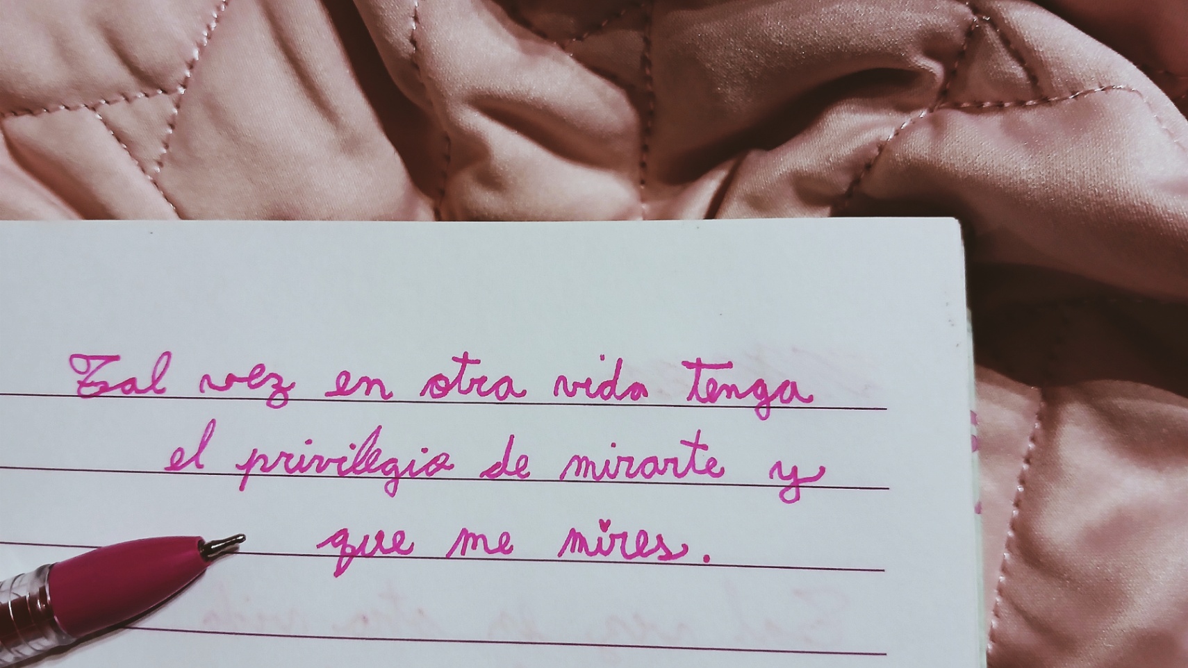 Un cuerpo cansado de tanto querer