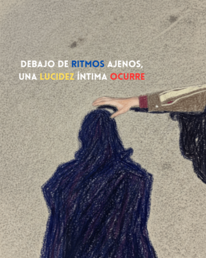 Debajo de ritmos ajenos, una lucidez íntima ocurre