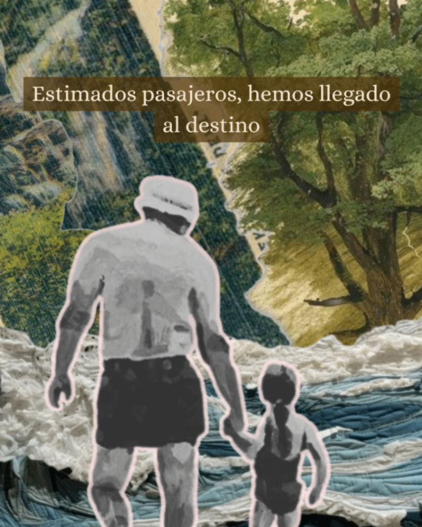 Estimados pasajeros, hemos llegado al destino