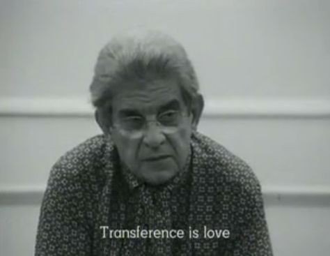 La transferencia es amor.
