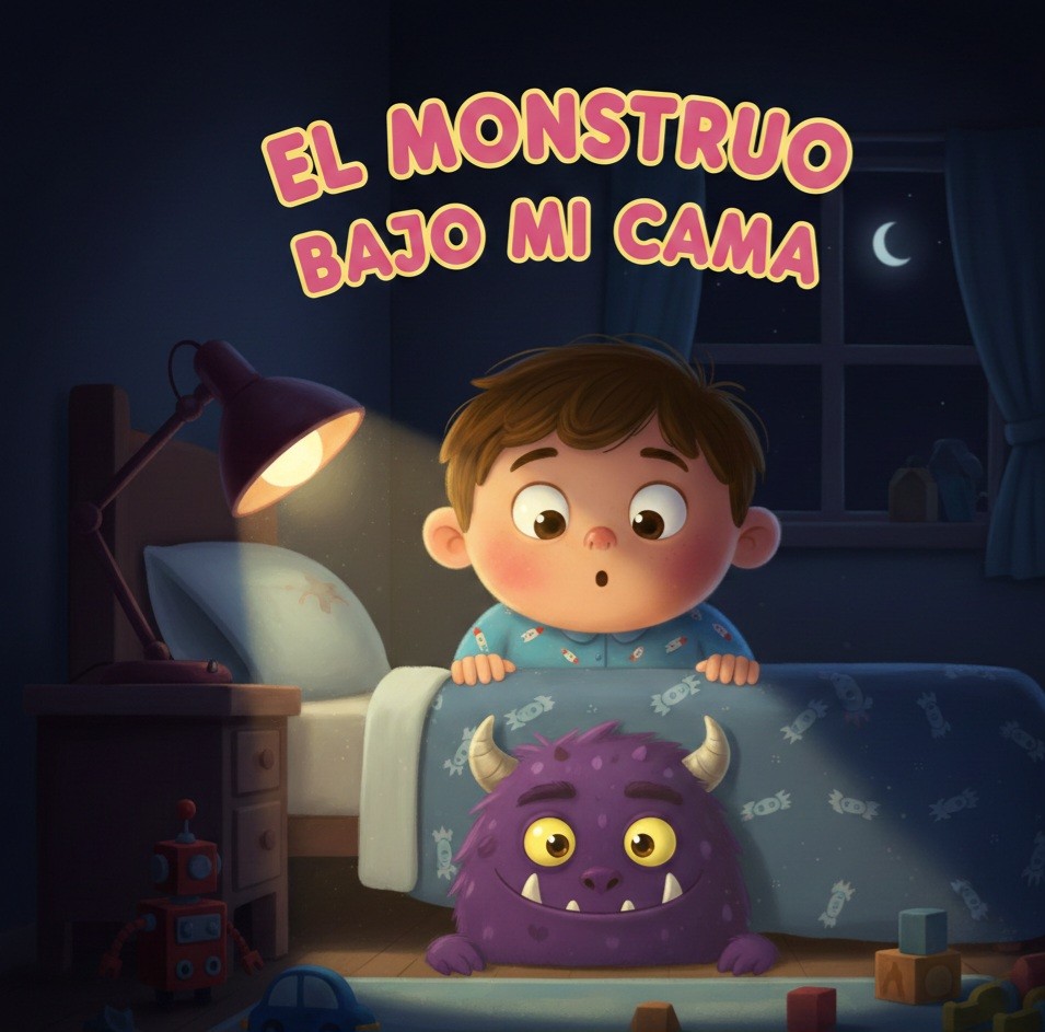Hay un monstruo debajo de mi cama 
