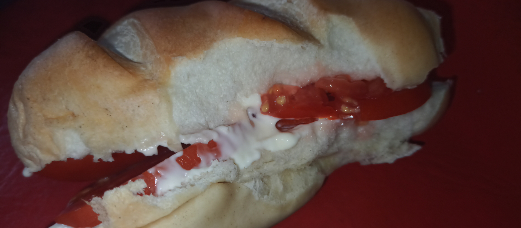 Sandwich de tomate 