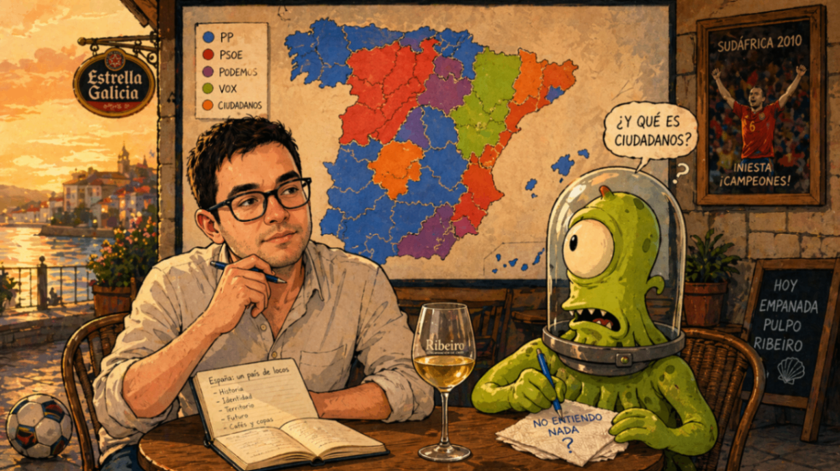 ¿Que carajo paso del 2010 al 2026 en la politica española? Explicado para extraterrestes