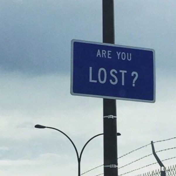 Perdida perdiendo cosas