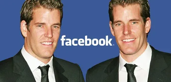 El Conflicto de Facebook: Los Hermanos Gemelos Winklevoss y Mark Zuckerberg