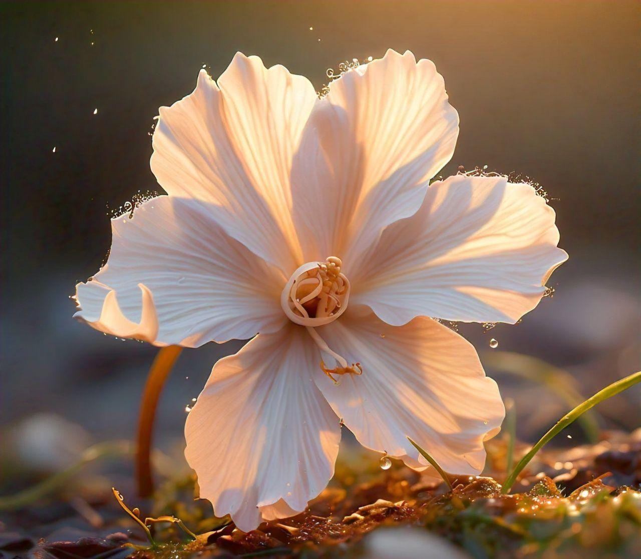 Tu eres una bella flor.