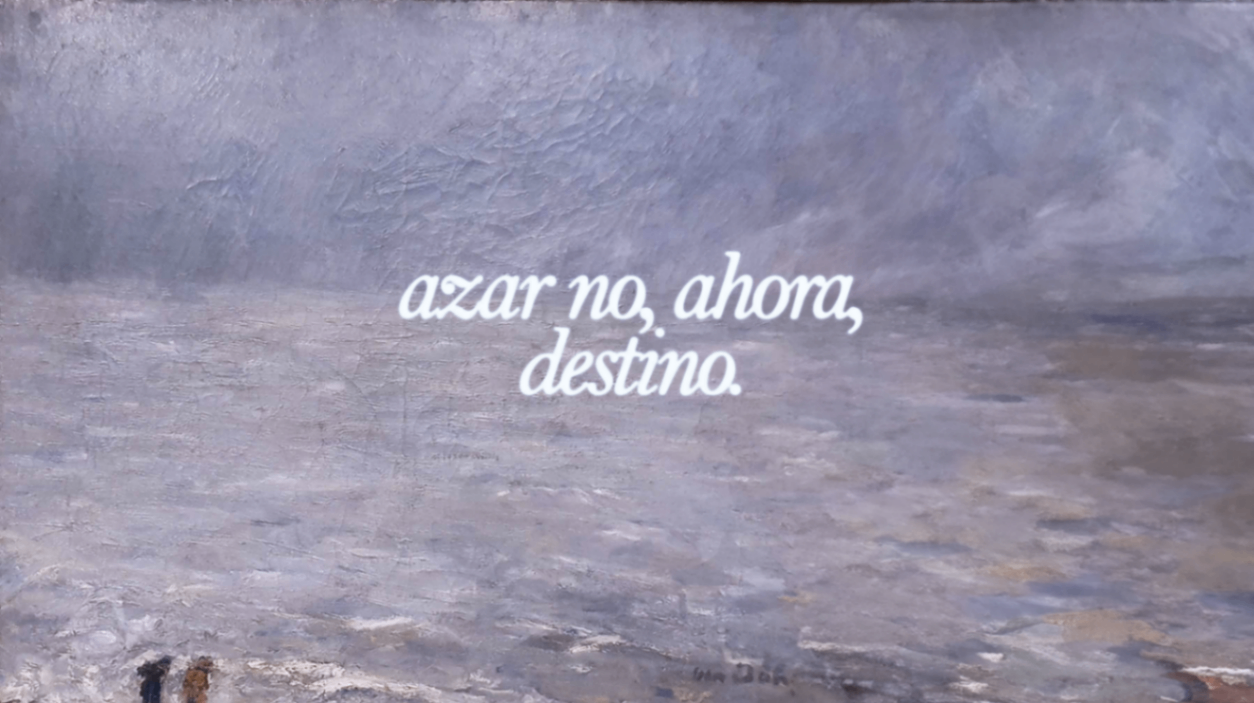 azar no, ahora, destino.