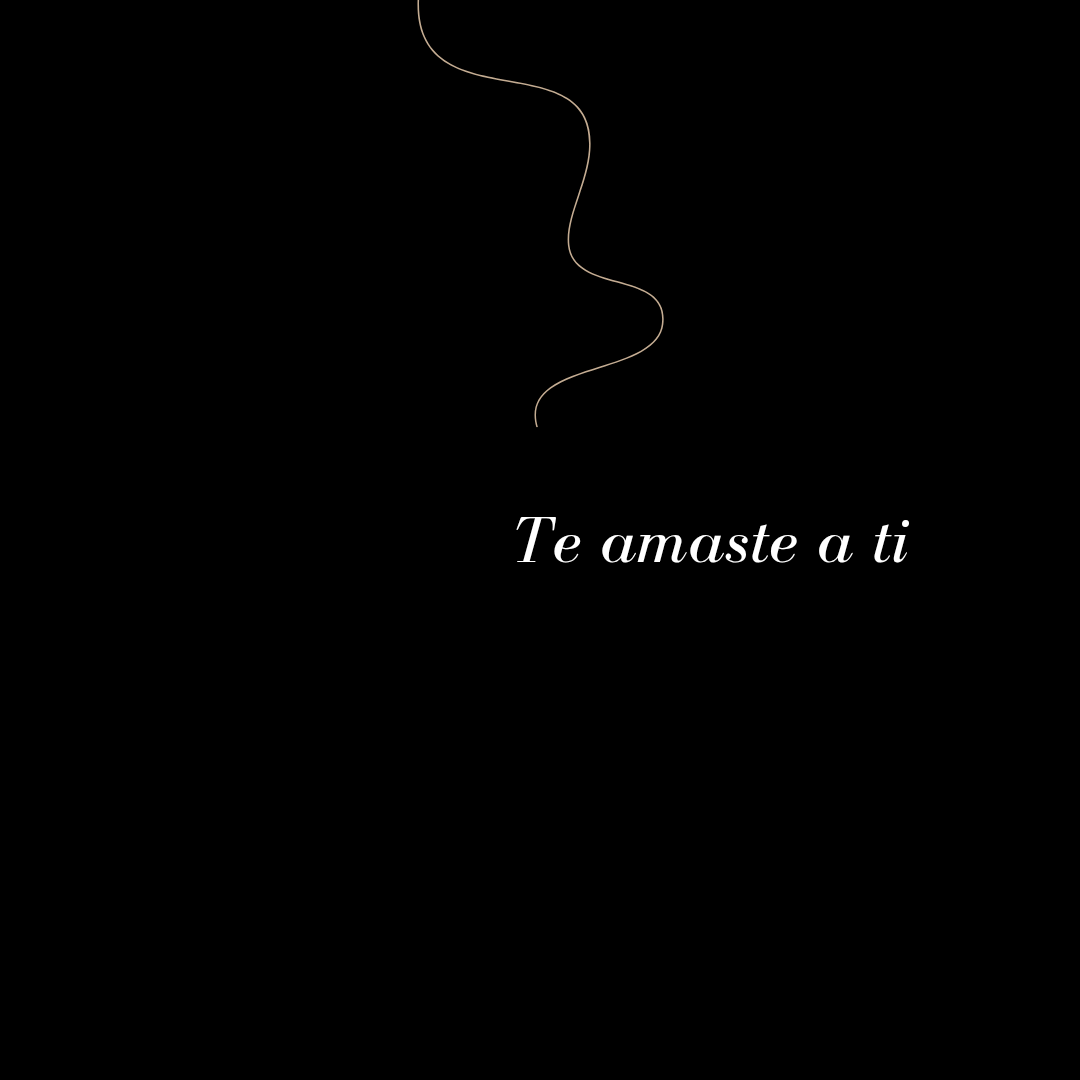 Te amaste a ti