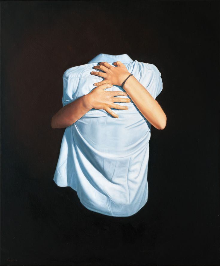 La distancia entre mis brazos.