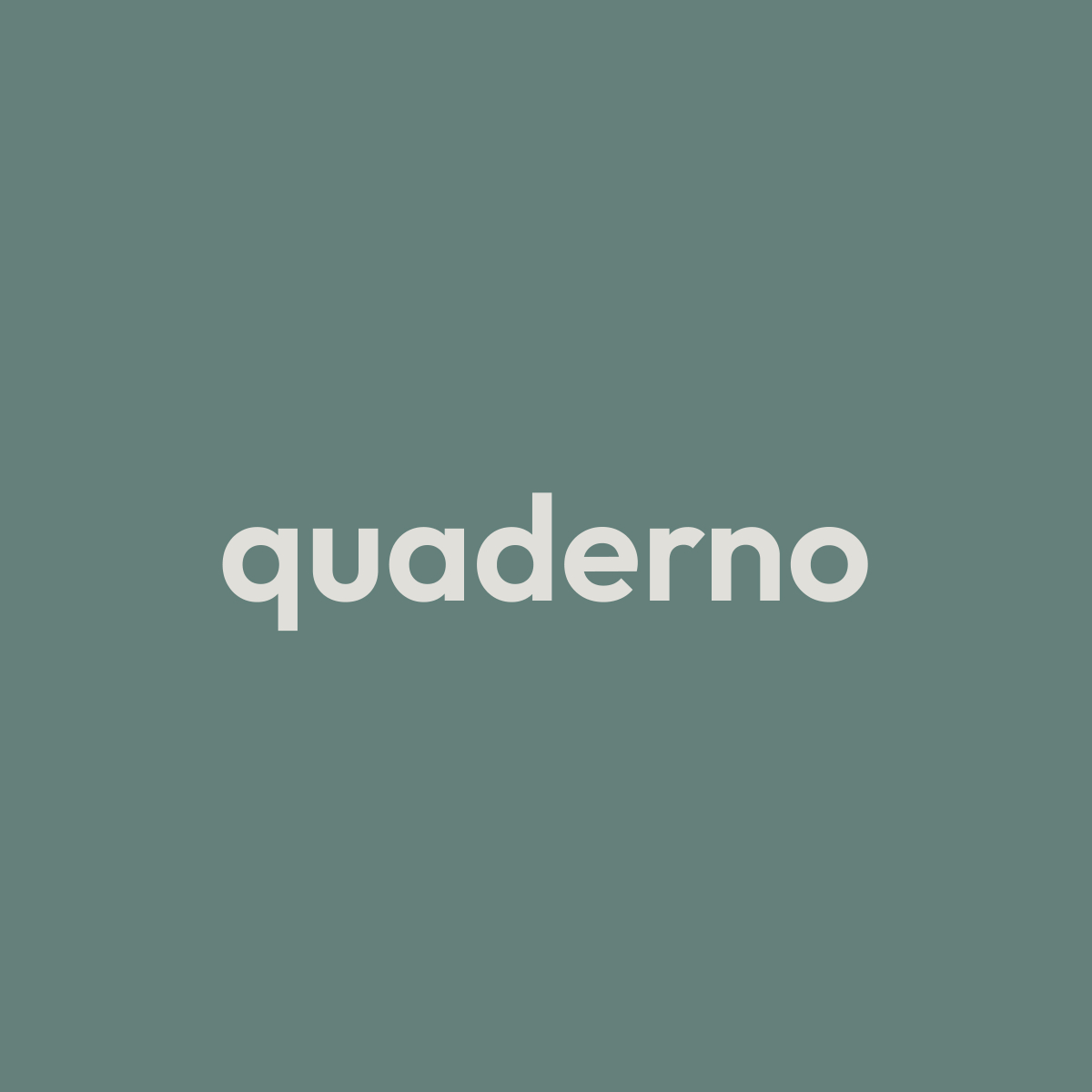 quaderno | entrevistas