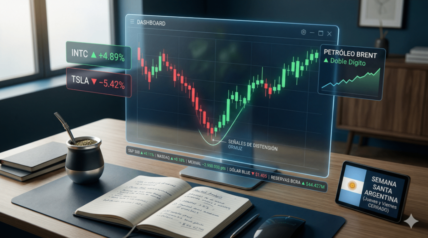 El mercado se dio vuelta como una tortilla: recuperación en V y el Merval a un paso de los 3 millones.