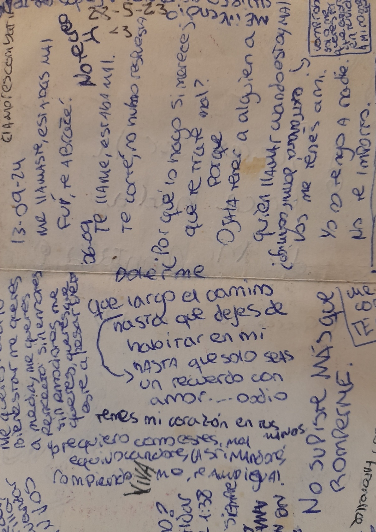 El amor es sacrificarse 